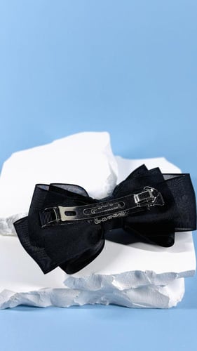 توكة شرايط سوداء باكسسوار فضي