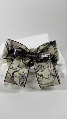 توكة قماش حرير مشجر