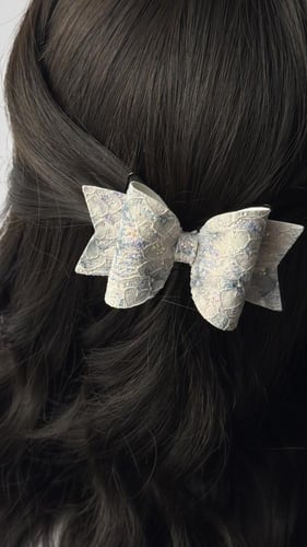 توكة جلد مشجر بجليتر خفيف