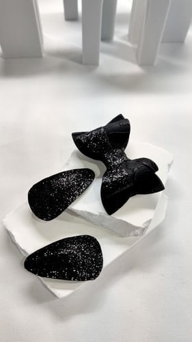 طقم توكات جلد أسود