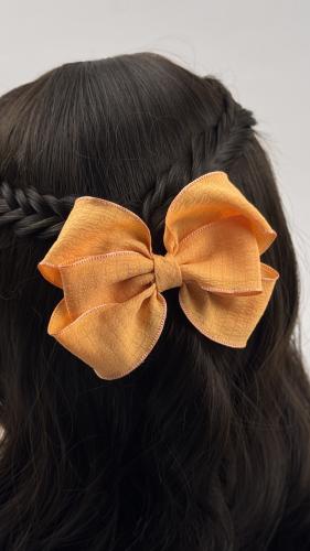 توكة قماش برتقالي