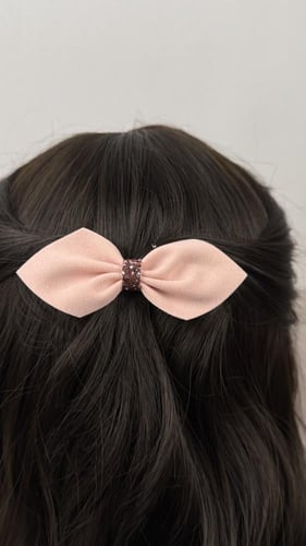 توكات مخمل وردي فاتح مزينة بجليتر