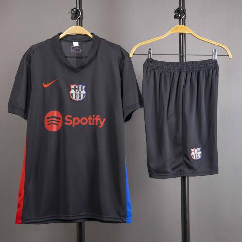 طقم برشلونة الاسود 2024 جامبو