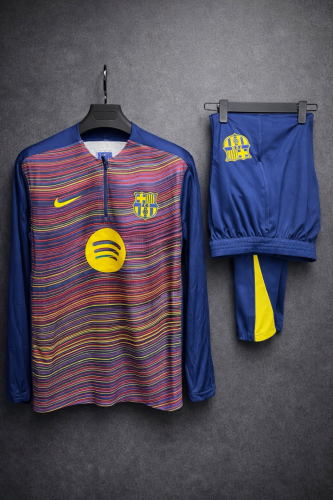 بلوفر برشلونة الازرق 2025/2026