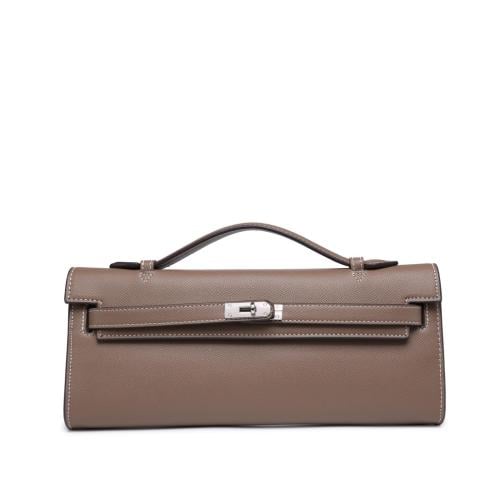 فوري long Clutch khaki