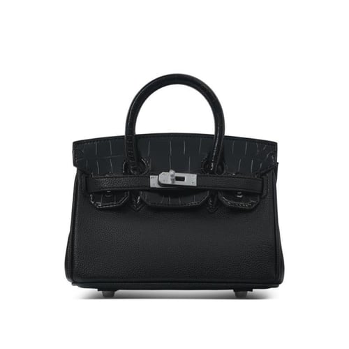 20cm mini leather birkin (عدة الوان) فوري