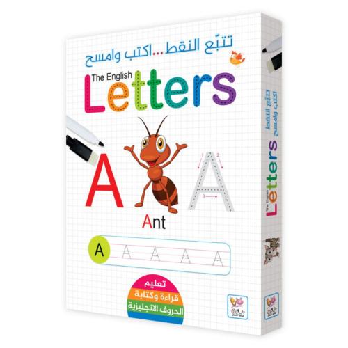 English Alphabet Trace & Erase: Master Writing Through Play!