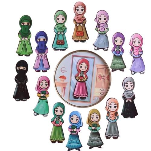 Hijabi Puzzle – Fun & Educational Magnetic Game for Girls