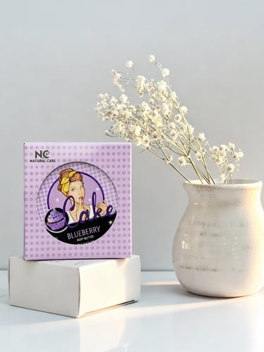 زبدة الجسم الطبيعية الفرمونية Blueberry