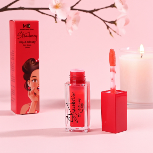 جْلوس الشفاه بالفراولة - Lip gloss strawberry