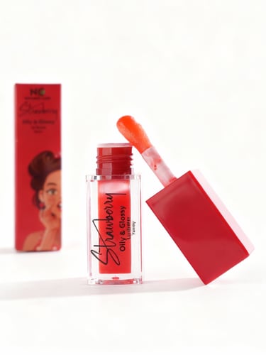 جْلوس الشفاه بالفراولة - Lip gloss strawberry