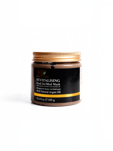 قناع طين بحر الميت للوجه مع زيت الارجان (JAR)