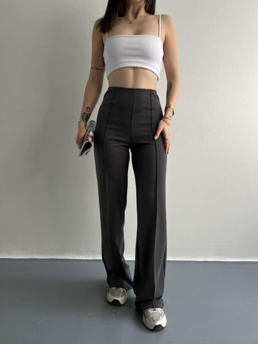 بنطلون نسائي قطن واسع