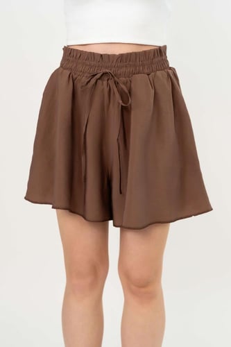 شورت نسائي هاي ويست واسع