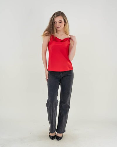 جينز نسائي أوفر سايز – ألوان متعددة