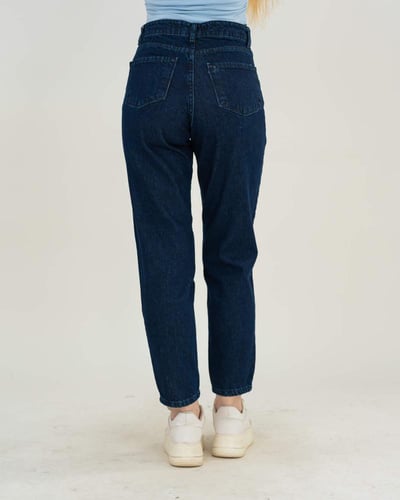 جينز نسائي بوي فريند سادة كاجوال