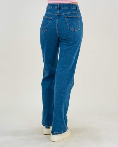 جينز نسائي أوفر سايز – ألوان متعددة