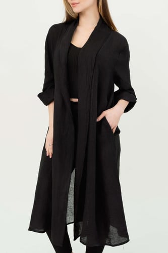 كاردقان نسائي كتان فري سايز