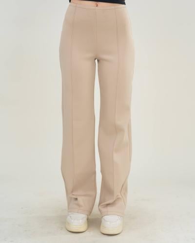 بنطلون نسائي كلاسيك بخط طولي