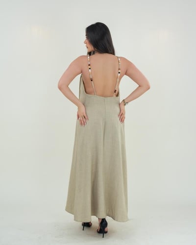 فستان نسائي صيفي طويل