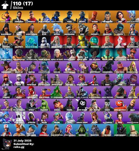 حساب فورت نايت نادر