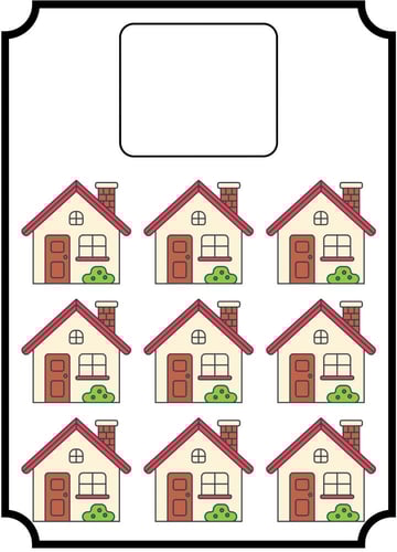 بطاقات العدد والمعدود ١٠ بطاقات