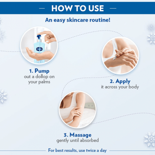 فازلين لوشن ترطيب برودة الثلج غير دهني - 400 مل