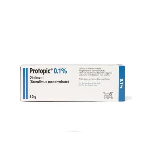Protopic Ointment, 0.1% - 60g