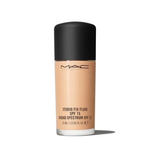 ماك كريم أساس ستوديو فكس فلويد NC25 مع واقي شمس (S...