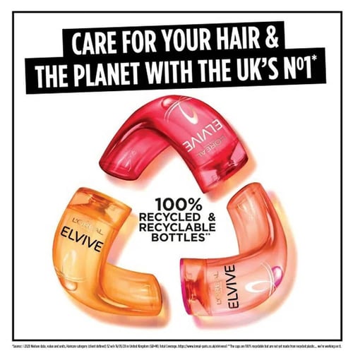 لوريال باريس إلفيف شامبو لحماية اللون للشعر المصبو...