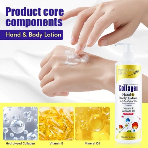 كيرلاين لوشن الكولاجين لليدين والجسم - 480 جم