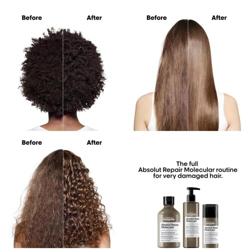 لوريال بروفيشنال شامبو أبسولوت ريبير موليكيولر – 3...