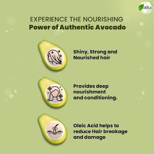 فاتيكا زيت الشعر الغني بالأفوكادو المكسيكي ينشط وي...