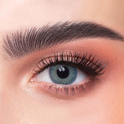 دهب عدسات لاصقة شهرية