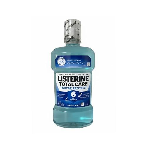 ليسترين غسول فم بالفلوريد توتال كير لحماية كاملة ل...