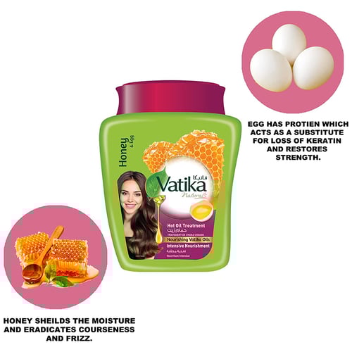 فاتيكا حمام زيت تغذية مكثفة بخلاصة العسل والبيض -...