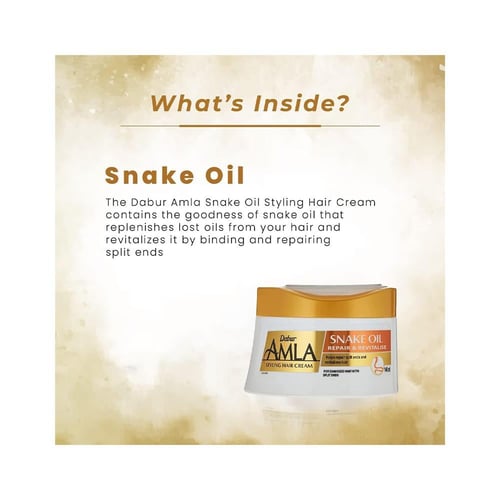 دابر املا كريم تصفيف الشعر بزيت الحية إصلاح وتنشيط...