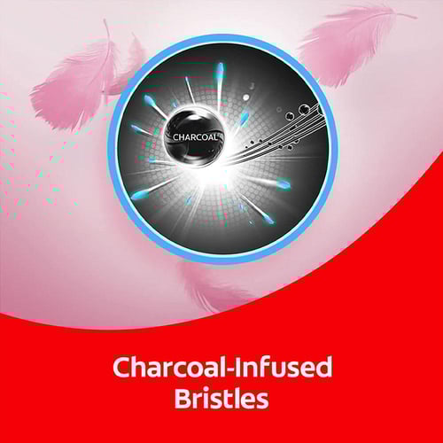 كولجيت فرشاة أسنان سليم سوفت بالفحم ناعم