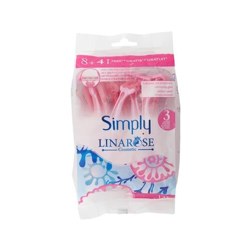 لينا روز سيمبلي شفرات حلاقة للنساء استخدام مرة واح...