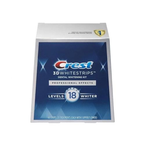 كرست ثري دي وايت بروفيشنال ايفكت لصقات تبييض الأسن...