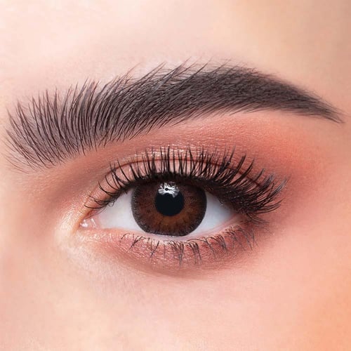 دهب عدسات لاصقة شهرية