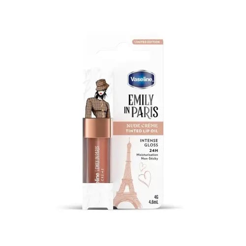 Vaseline Tinted Lip Oil Gloss 24-Hour Nude – Emily...