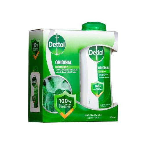 ديتول الأصلي غسول جسم للعناية بالبشرة بعطر الصنوبر...