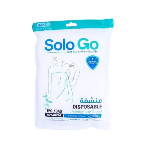 سولو جو منشفة حمام قابلة للطي 70*140سم للاستخدام م...