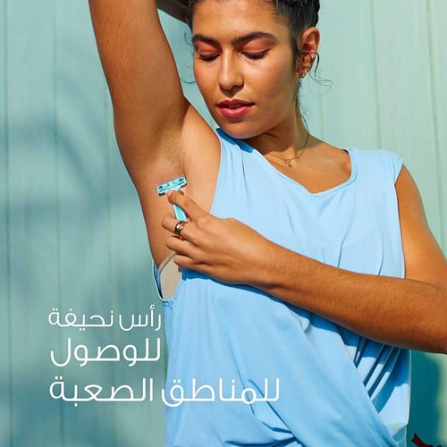جيليت سيمبلي فينوس شفرات حلاقة مع خلاصة الصبار شفر...