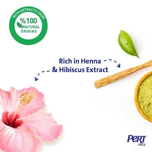 برت بلاس شامبو قوة ولمعان بخلاصة الحناء والكركدية...