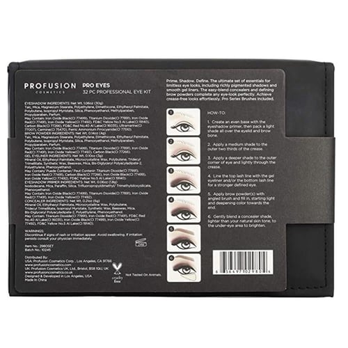 بروفيوجن كوزماتكس برو للعيون طقم 32 قطعة