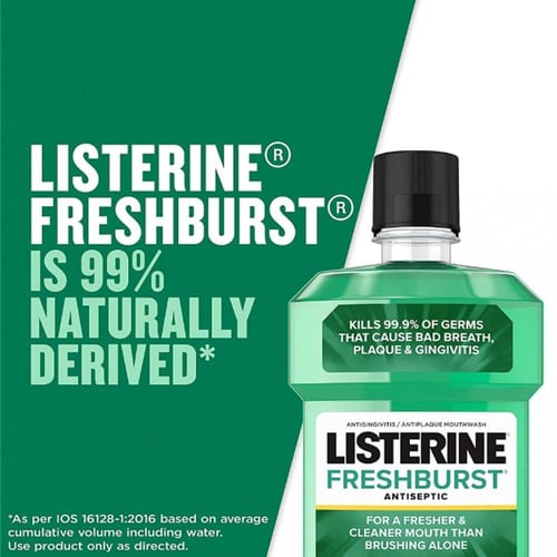 ليسترين غسول فم يومي فريش بورست - 500 مل
