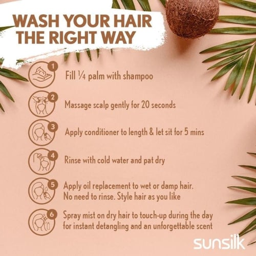 صانسيلك بديل الزيت بجوز الهند الطبيعي - 300 مل