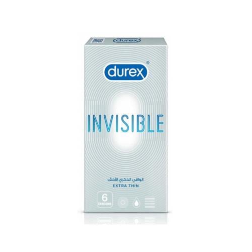 ديوركس واقي ذكري انفيزيبل اكسترا ثن - 6 قطعة